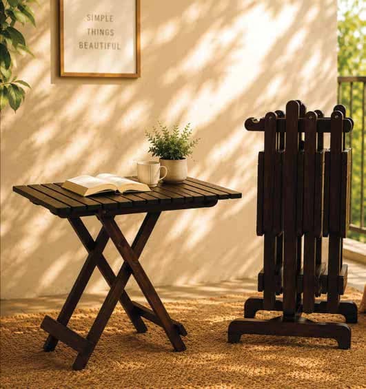 Table With Stand-4 — Veneer