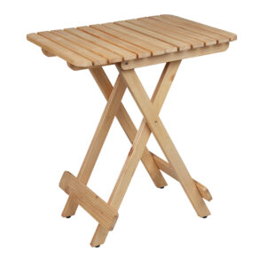 Bentley Folding Table (Natural Polish)
