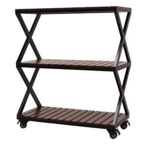 Ernesto Garden Rack (Rosewood polish)