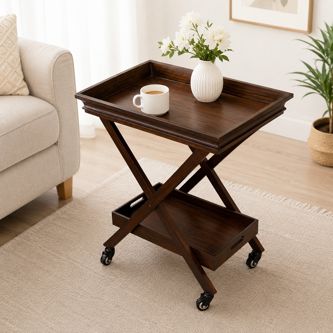 Arney Food Trolley - Veneer