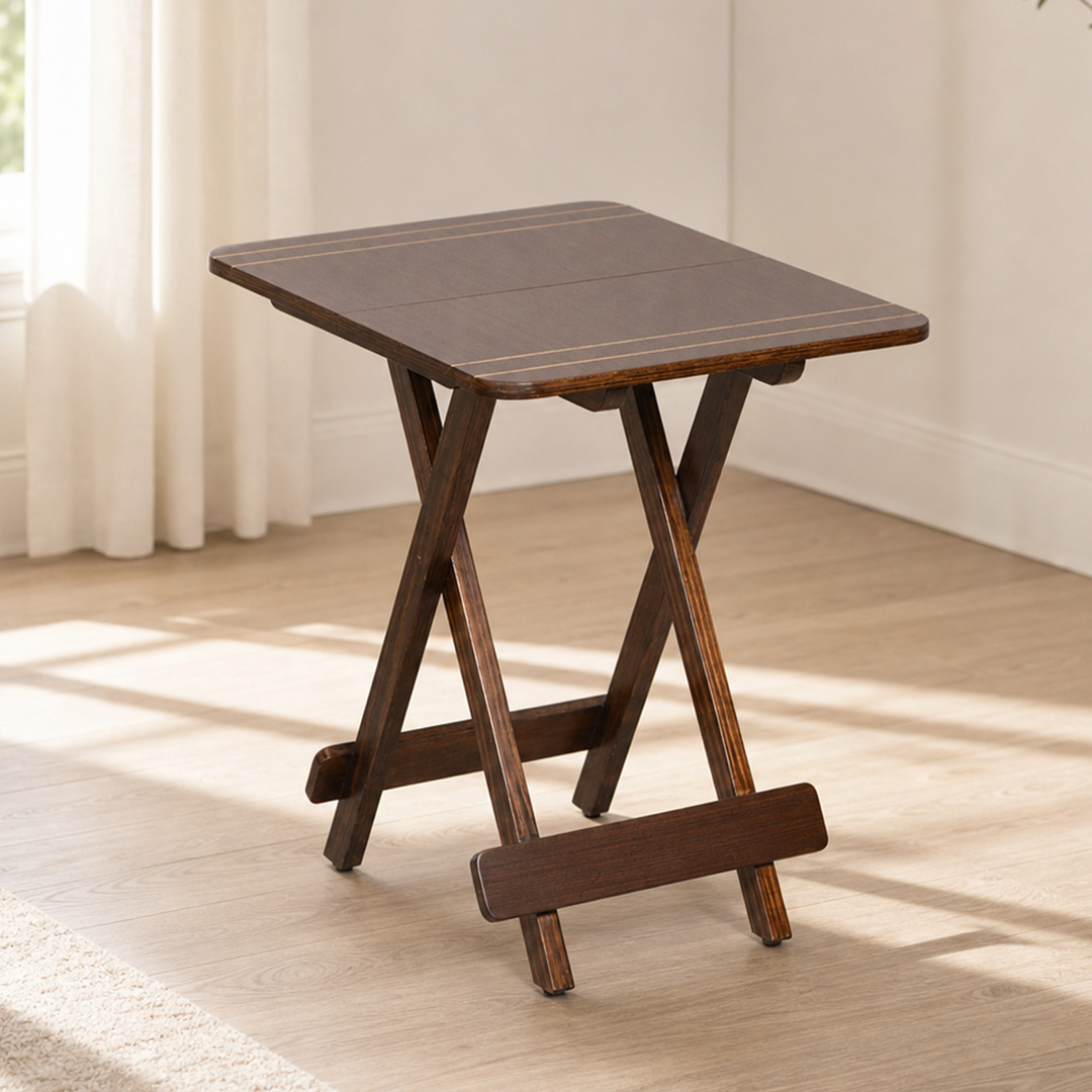 Bentley Folding Table - Brass