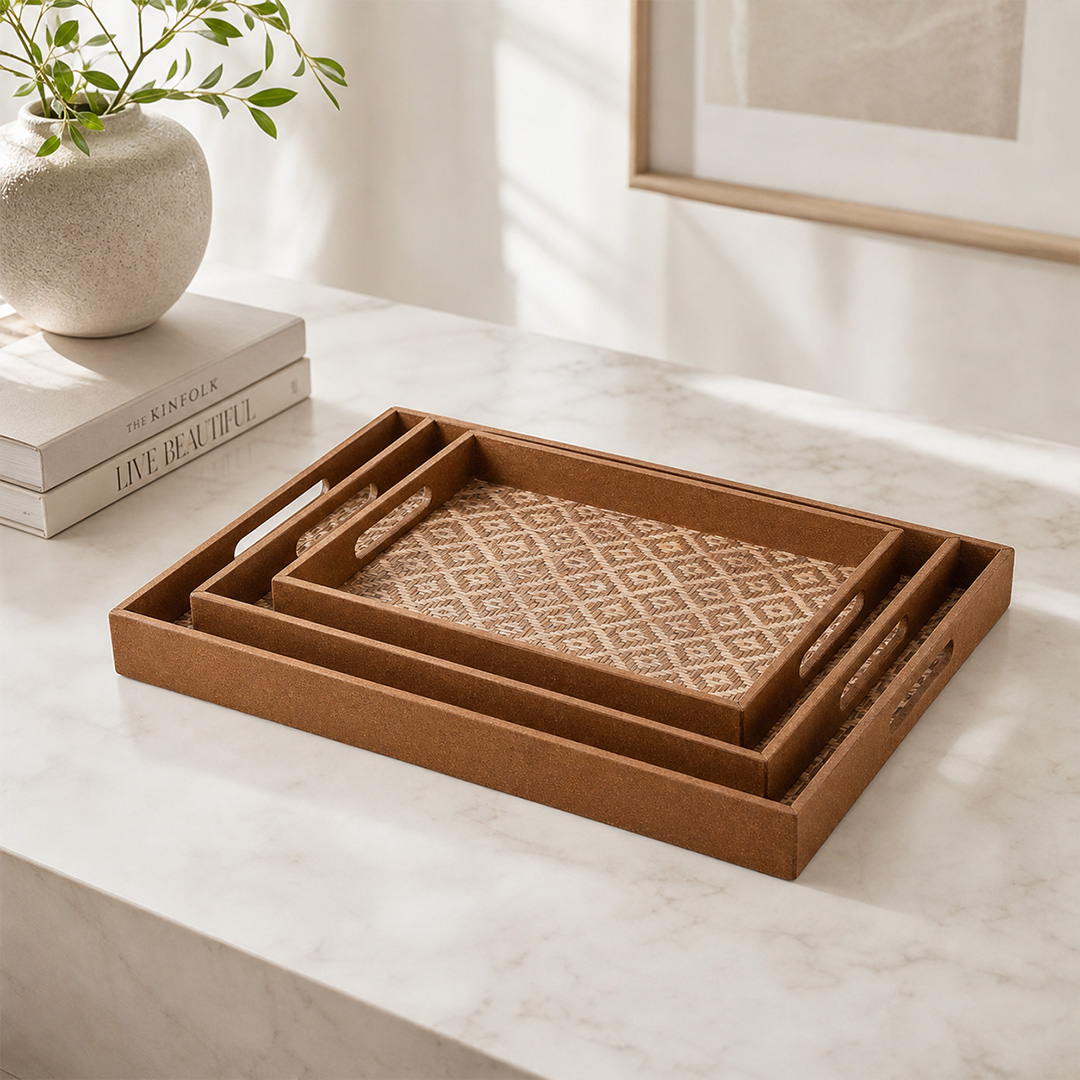 Ashley Tray Mica (Set of 3)
